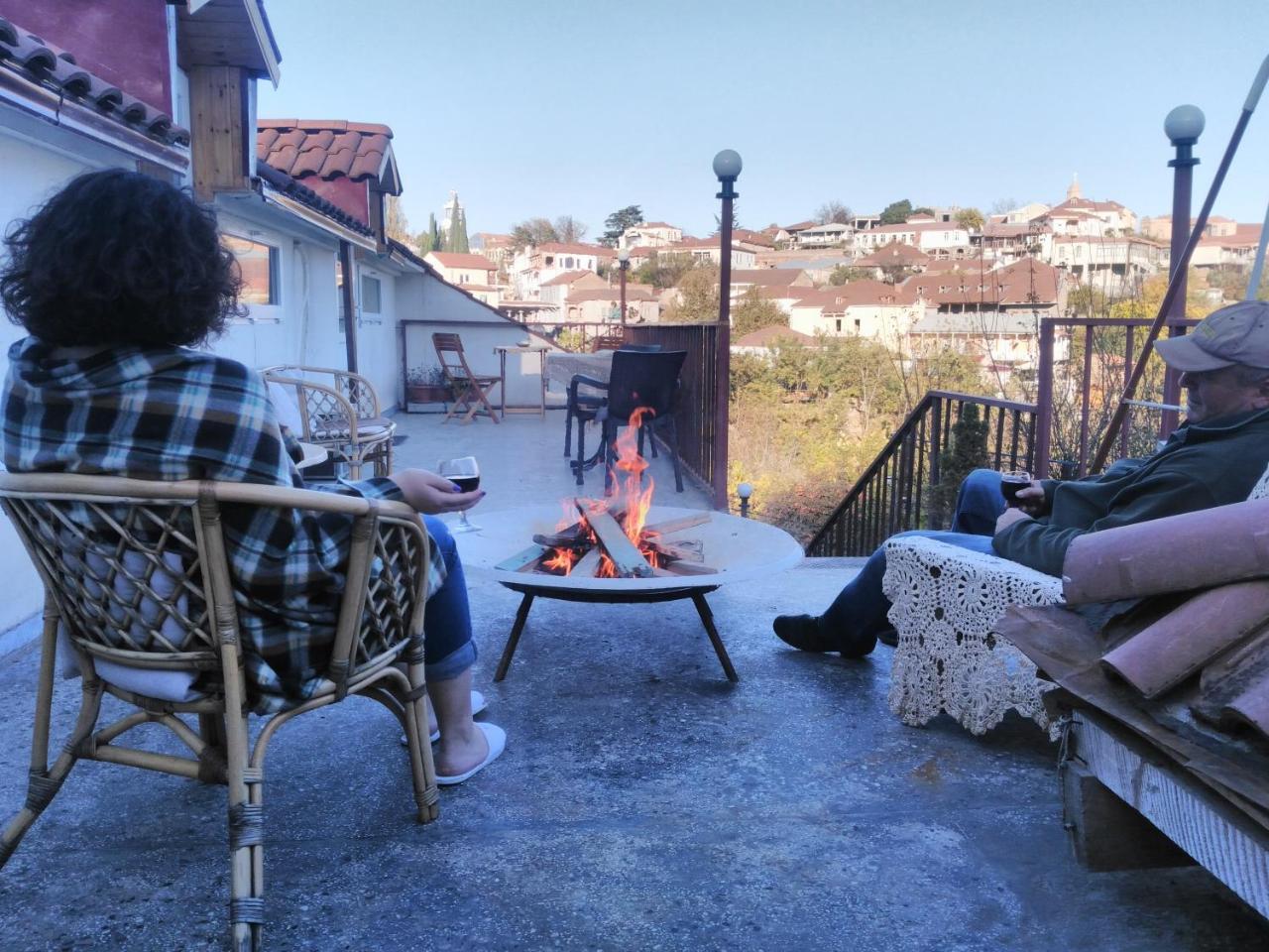 Three Gracia Hotel Sighnaghi Luaran gambar